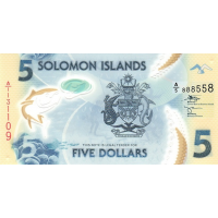 (239) ** PNew (PN39b) Solomon Islands - 5 Dollars (ND (2024))